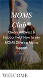 Mobile Screenshot of momsclubcherryhillwest.com